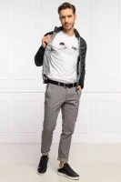 Kalhoty | Slim Fit Armani Exchange šedý